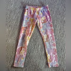 Kids Multicolor Tie-Dye Leggings